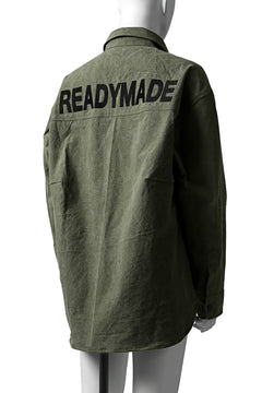 画像をギャラリービューアに読み込む, READYMADE OVERSIZE SHIRT (KHAKI GREEN #B)