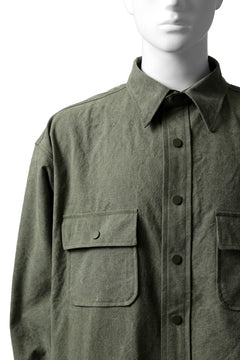 画像をギャラリービューアに読み込む, READYMADE OVERSIZE SHIRT (KHAKI GREEN #A)