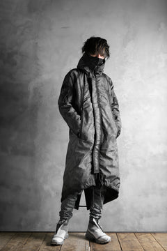 画像をギャラリービューアに読み込む, 11 BY BORIS BIDJAN SABERI PADDED MODS COAT "J20-F-1317" (DIRTY GREY)