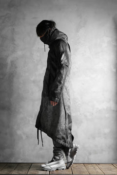 画像をギャラリービューアに読み込む, 11 BY BORIS BIDJAN SABERI PADDED MODS COAT "J20-F-1317" (DIRTY GREY)