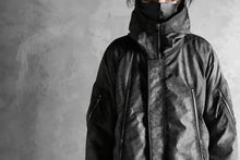 画像をギャラリービューアに読み込む, 11 BY BORIS BIDJAN SABERI PADDED MODS COAT "J20-F-1317" (DIRTY GREY)
