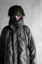 画像をギャラリービューアに読み込む, 11 BY BORIS BIDJAN SABERI PADDED MODS COAT "J20-F-1317" (DIRTY GREY)