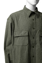 画像をギャラリービューアに読み込む, READYMADE OVERSIZE SHIRT (KHAKI GREEN #A)
