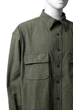画像をギャラリービューアに読み込む, READYMADE OVERSIZE SHIRT (KHAKI GREEN #A)