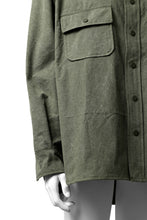 画像をギャラリービューアに読み込む, READYMADE OVERSIZE SHIRT (KHAKI GREEN #A)