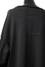 画像をギャラリービューアに読み込む, SOSNOVSKA exclusive SLASH COMBINATION SWEATER TOP (BLACK)