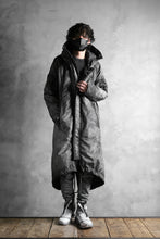画像をギャラリービューアに読み込む, 11 BY BORIS BIDJAN SABERI PADDED MODS COAT "J20-F-1317" (DIRTY GREY)