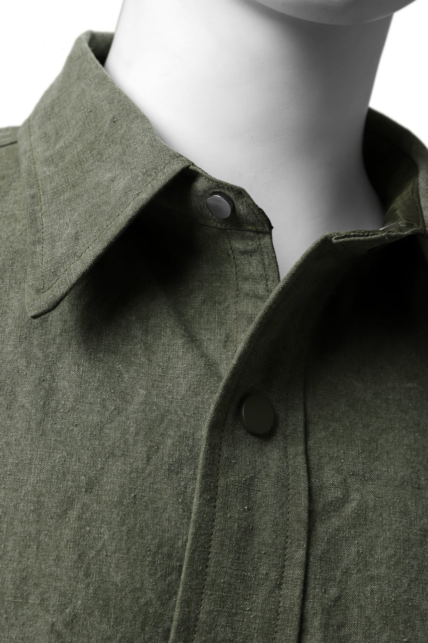 画像をギャラリービューアに読み込む, READYMADE OVERSIZE SHIRT (KHAKI GREEN #A)