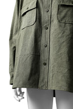 画像をギャラリービューアに読み込む, READYMADE OVERSIZE SHIRT (KHAKI GREEN #A)