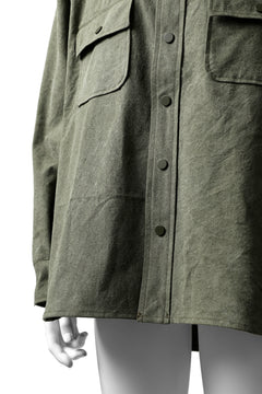 画像をギャラリービューアに読み込む, READYMADE OVERSIZE SHIRT (KHAKI GREEN #A)