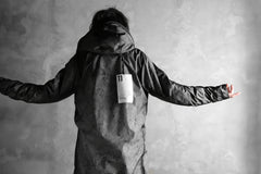 画像をギャラリービューアに読み込む, 11 BY BORIS BIDJAN SABERI PADDED MODS COAT &quot;J20-F-1317&quot; (DIRTY GREY)