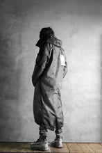 画像をギャラリービューアに読み込む, 11 BY BORIS BIDJAN SABERI PADDED MODS COAT "J20-F-1317" (DIRTY GREY)