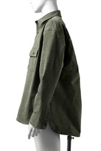 画像をギャラリービューアに読み込む, READYMADE OVERSIZE SHIRT (KHAKI GREEN #A)