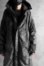 画像をギャラリービューアに読み込む, 11 BY BORIS BIDJAN SABERI PADDED MODS COAT "J20-F-1317" (DIRTY GREY)