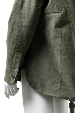 画像をギャラリービューアに読み込む, READYMADE OVERSIZE SHIRT (KHAKI GREEN #A)