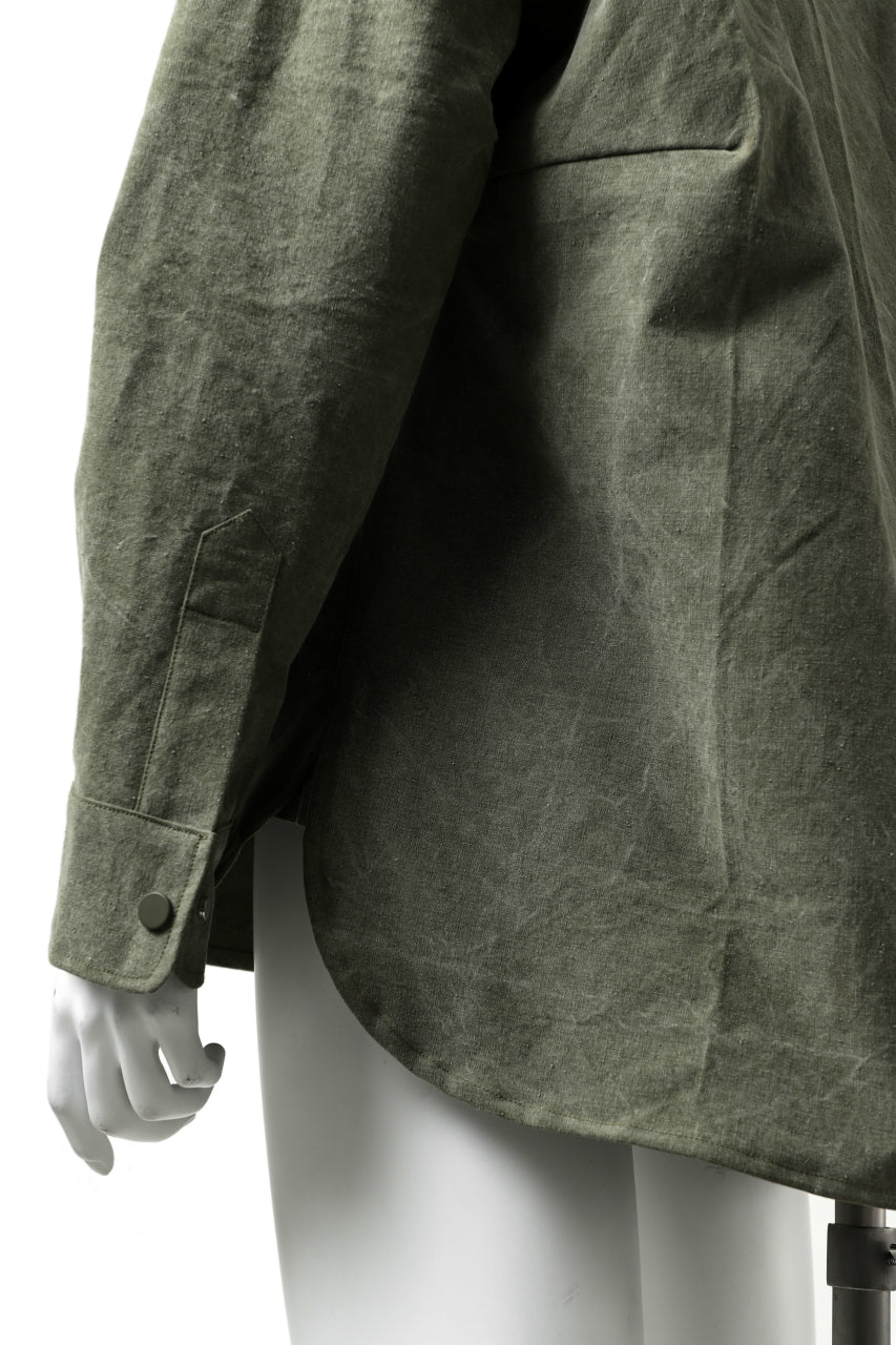 画像をギャラリービューアに読み込む, READYMADE OVERSIZE SHIRT (KHAKI GREEN #A)