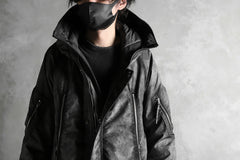 画像をギャラリービューアに読み込む, 11 BY BORIS BIDJAN SABERI PADDED MODS COAT &quot;J20-F-1317&quot; (DIRTY GREY)