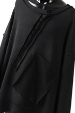 画像をギャラリービューアに読み込む, SOSNOVSKA exclusive SLASH COMBINATION SWEATER TOP (BLACK)