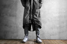 画像をギャラリービューアに読み込む, 11 BY BORIS BIDJAN SABERI PADDED MODS COAT "J20-F-1317" (DIRTY GREY)
