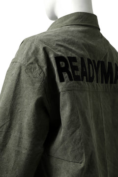 画像をギャラリービューアに読み込む, READYMADE OVERSIZE SHIRT (KHAKI GREEN #A)