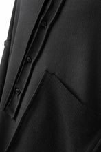 画像をギャラリービューアに読み込む, SOSNOVSKA exclusive SLASH COMBINATION SWEATER TOP (BLACK)