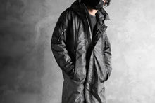 画像をギャラリービューアに読み込む, 11 BY BORIS BIDJAN SABERI PADDED MODS COAT &quot;J20-F-1317&quot; (DIRTY GREY)