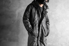 画像をギャラリービューアに読み込む, 11 BY BORIS BIDJAN SABERI PADDED MODS COAT "J20-F-1317" (DIRTY GREY)