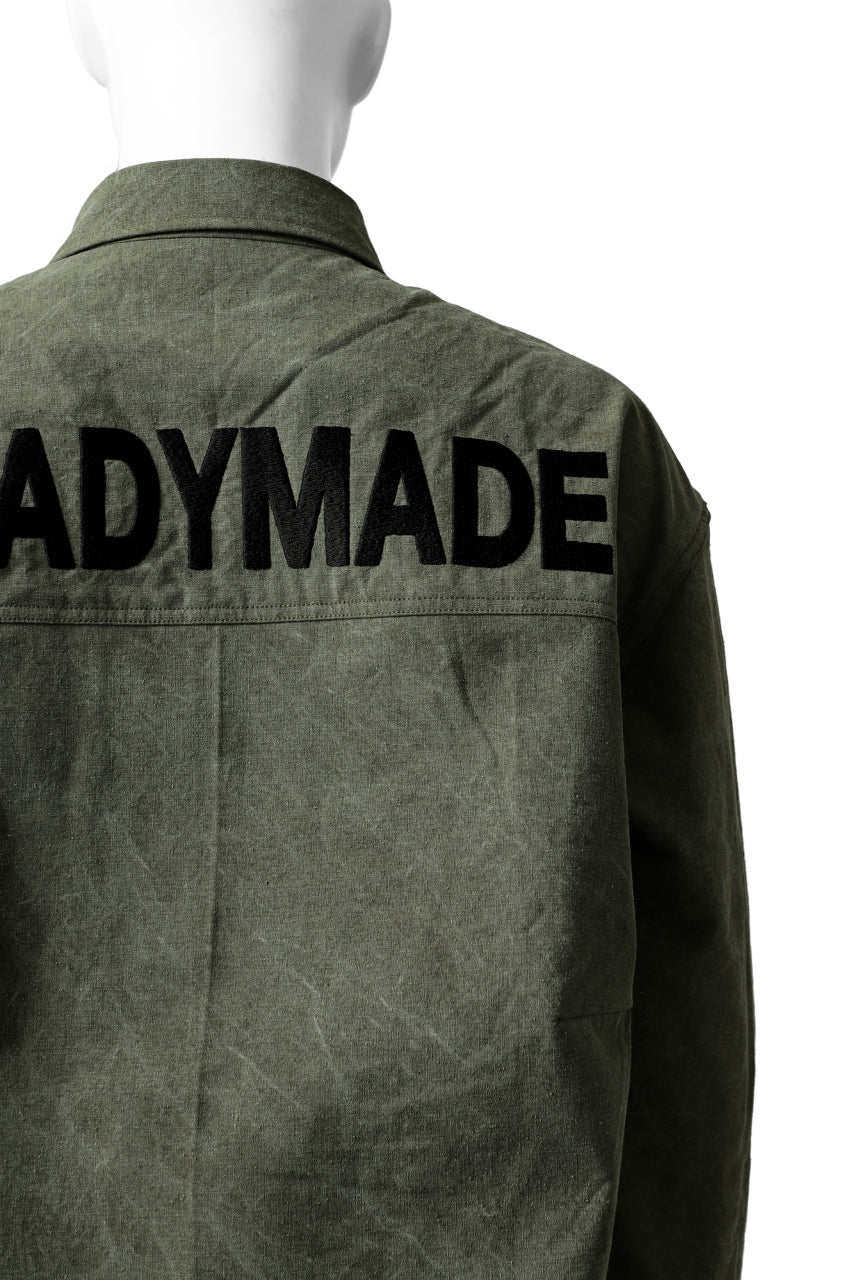 画像をギャラリービューアに読み込む, READYMADE OVERSIZE SHIRT (KHAKI GREEN #A)