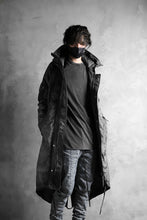 画像をギャラリービューアに読み込む, 11 BY BORIS BIDJAN SABERI PADDED MODS COAT "J20-F-1317" (DIRTY GREY)