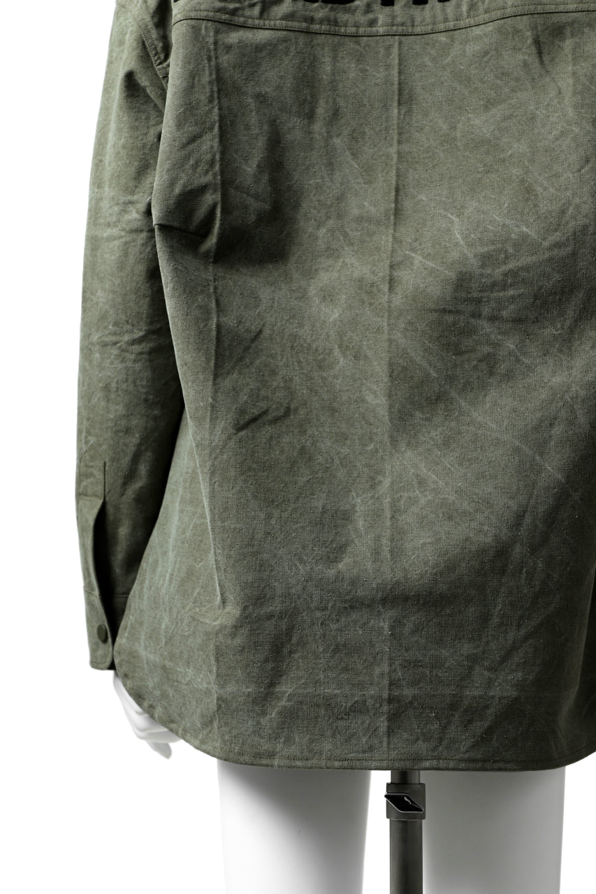 画像をギャラリービューアに読み込む, READYMADE OVERSIZE SHIRT (KHAKI GREEN #A)