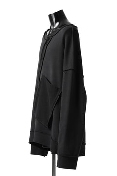 画像をギャラリービューアに読み込む, SOSNOVSKA exclusive SLASH COMBINATION SWEATER TOP (BLACK)