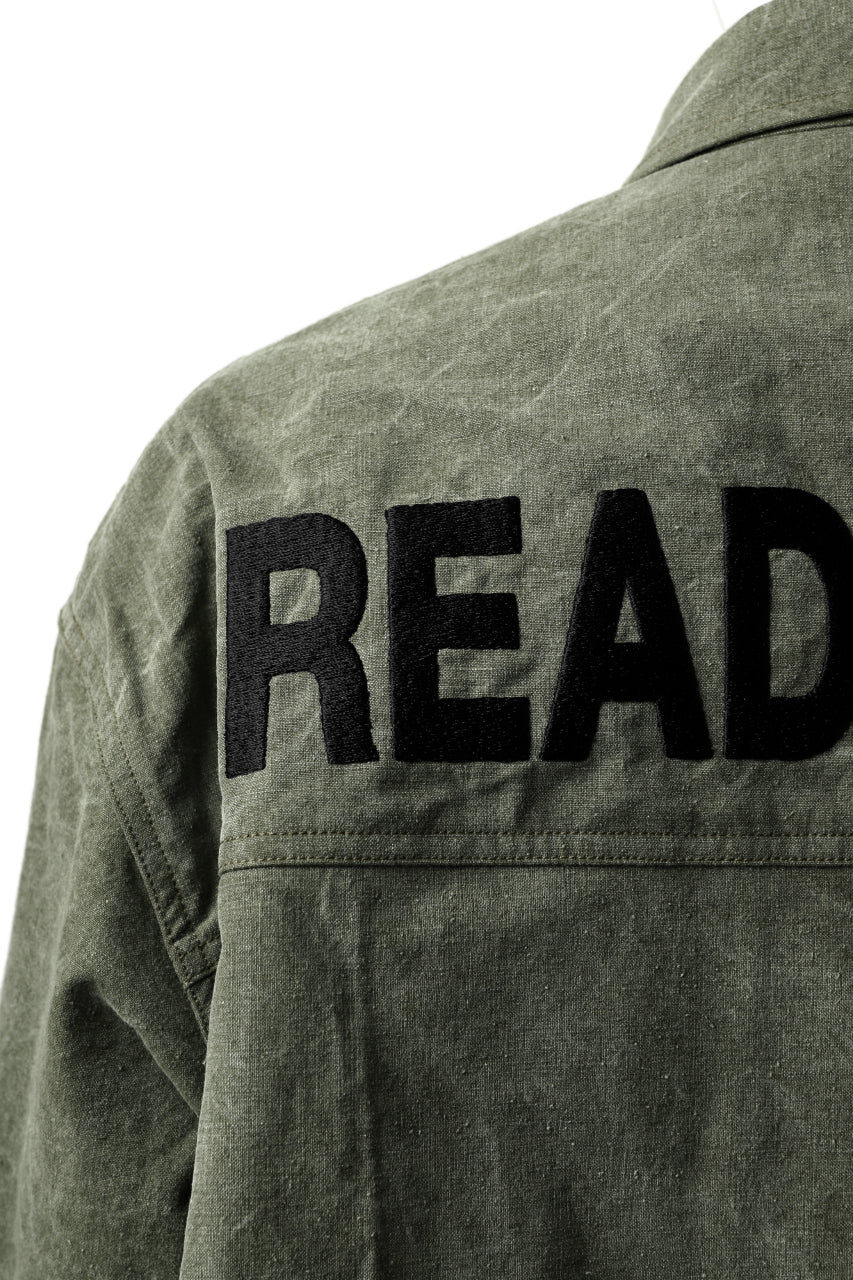 画像をギャラリービューアに読み込む, READYMADE OVERSIZE SHIRT (KHAKI GREEN #A)