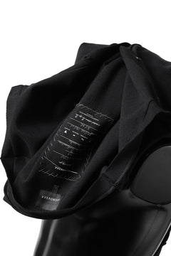 画像をギャラリービューアに読み込む, SOSNOVSKA exclusive SLASH COMBINATION SWEATER TOP (BLACK)