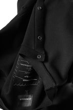 画像をギャラリービューアに読み込む, SOSNOVSKA exclusive SLASH COMBINATION SWEATER TOP (BLACK)