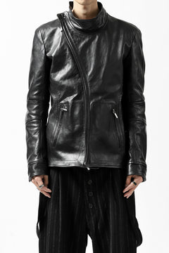 画像をギャラリービューアに読み込む, ierib exclusive peat zipper jacket  / smooth horse leather (BLACK)