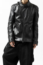 画像をギャラリービューアに読み込む, ierib exclusive peat zipper jacket  / smooth horse leather (BLACK)