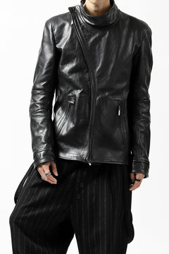画像をギャラリービューアに読み込む, ierib exclusive peat zipper jacket  / smooth horse leather (BLACK)