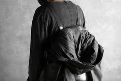 画像をギャラリービューアに読み込む, 11 BY BORIS BIDJAN SABERI PADDED MODS COAT "J20-F-1317" (DIRTY GREY)