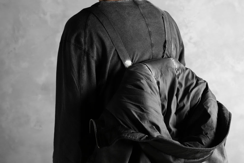 画像をギャラリービューアに読み込む, 11 BY BORIS BIDJAN SABERI PADDED MODS COAT "J20-F-1317" (DIRTY GREY)