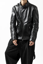 画像をギャラリービューアに読み込む, ierib exclusive peat zipper jacket  / smooth horse leather (BLACK)