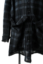 画像をギャラリービューアに読み込む, SOSNOVSKA CELL SORTING LONG SHIRT (PLAID)