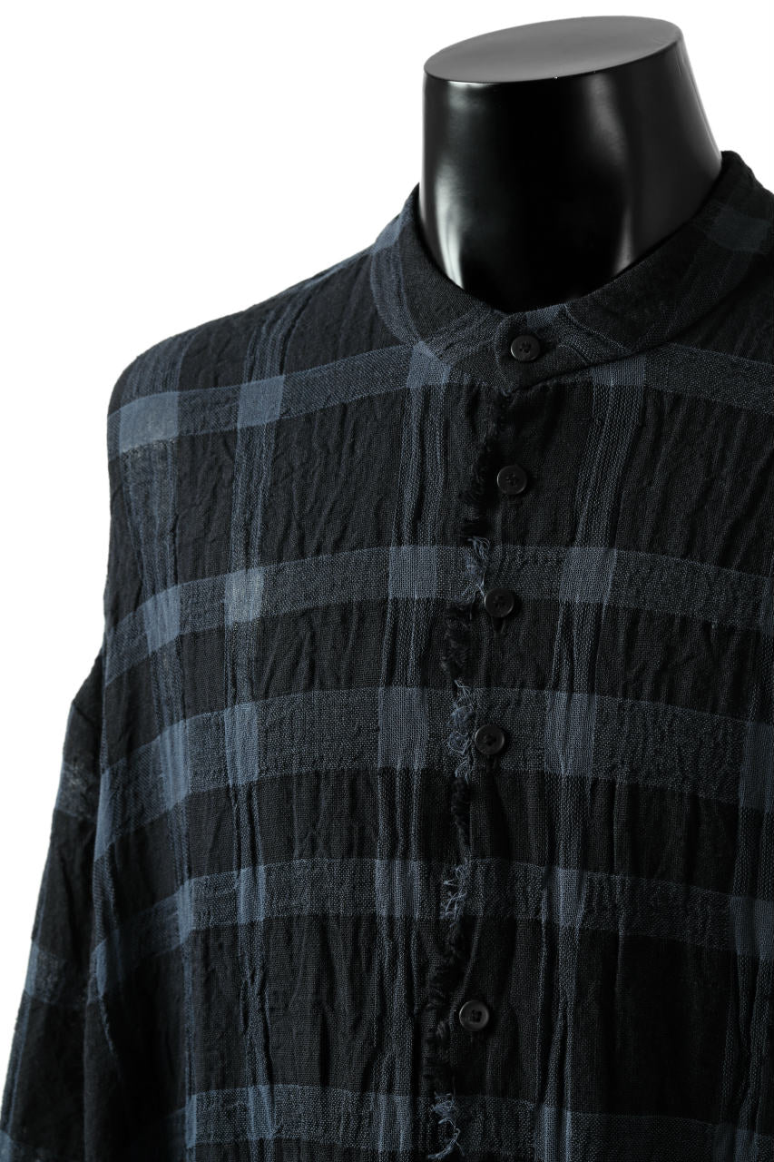画像をギャラリービューアに読み込む, SOSNOVSKA CELL SORTING LONG SHIRT (PLAID)