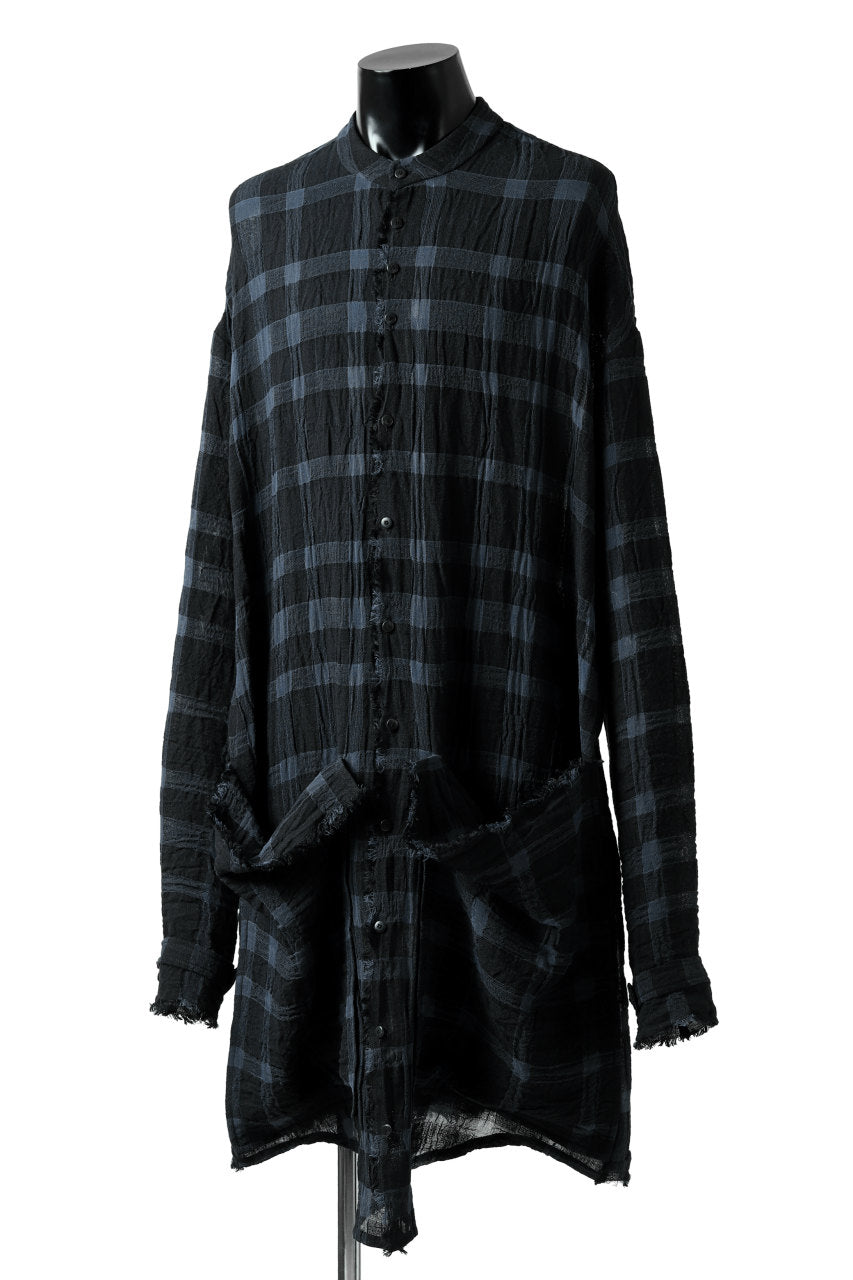 画像をギャラリービューアに読み込む, SOSNOVSKA CELL SORTING LONG SHIRT (PLAID)