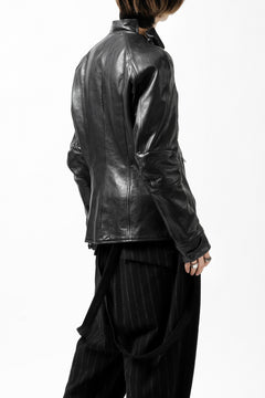 画像をギャラリービューアに読み込む, ierib exclusive peat zipper jacket  / smooth horse leather (BLACK)