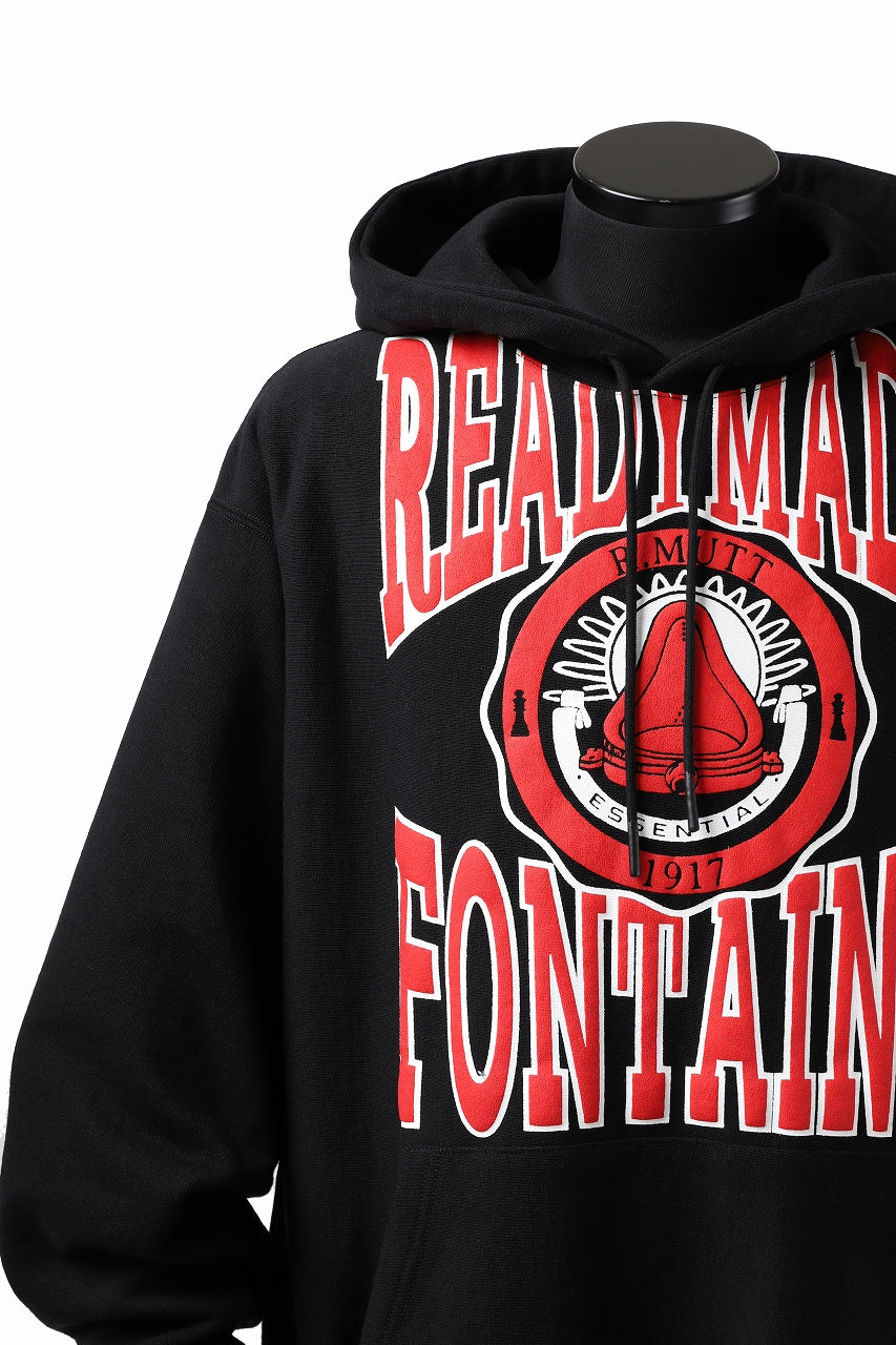 画像をギャラリービューアに読み込む, READYMADE HOODIE R.MUTT (BLACK)