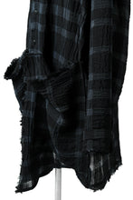 画像をギャラリービューアに読み込む, SOSNOVSKA CELL SORTING LONG SHIRT (PLAID)