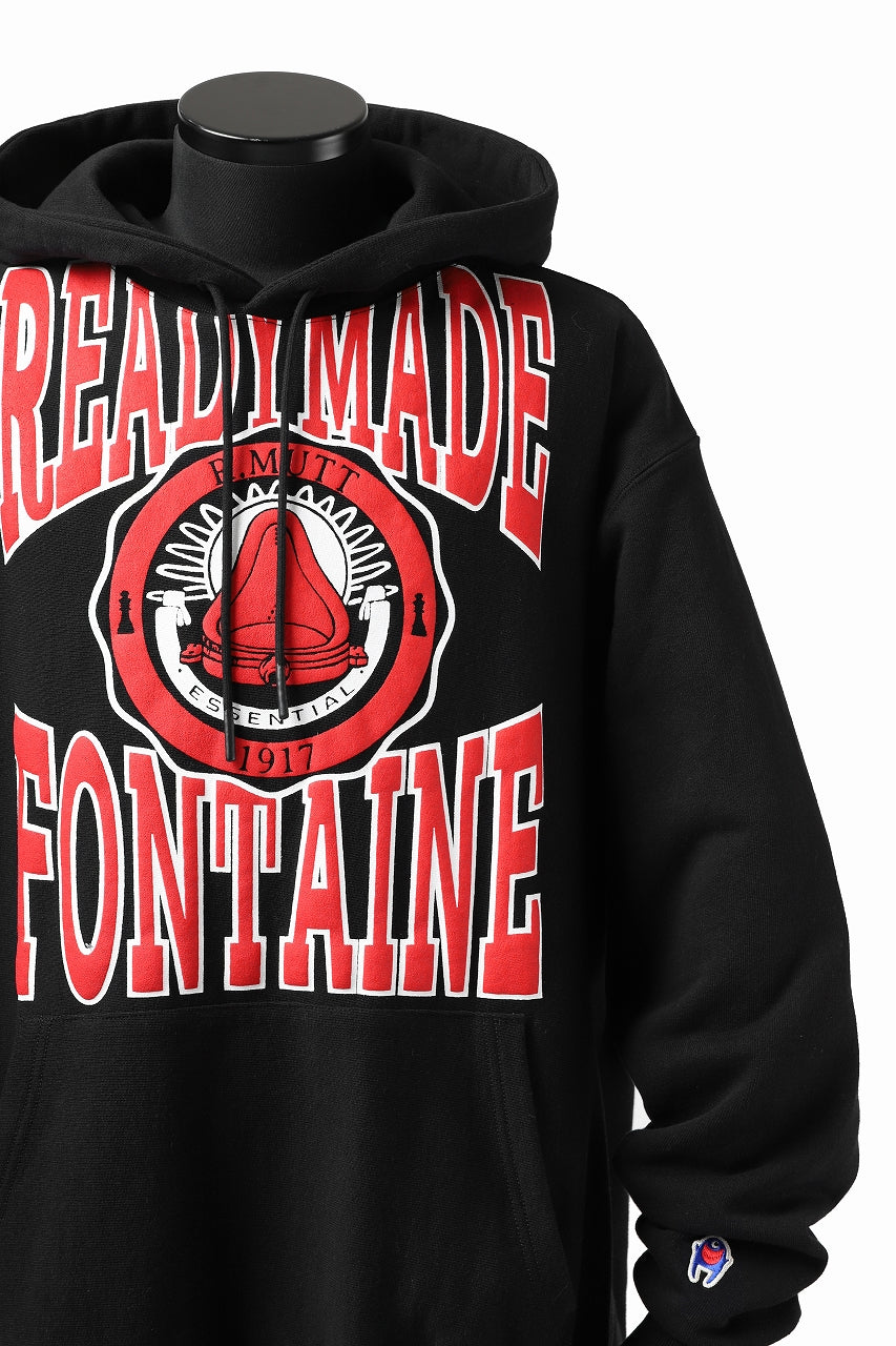 画像をギャラリービューアに読み込む, READYMADE HOODIE R.MUTT (BLACK)