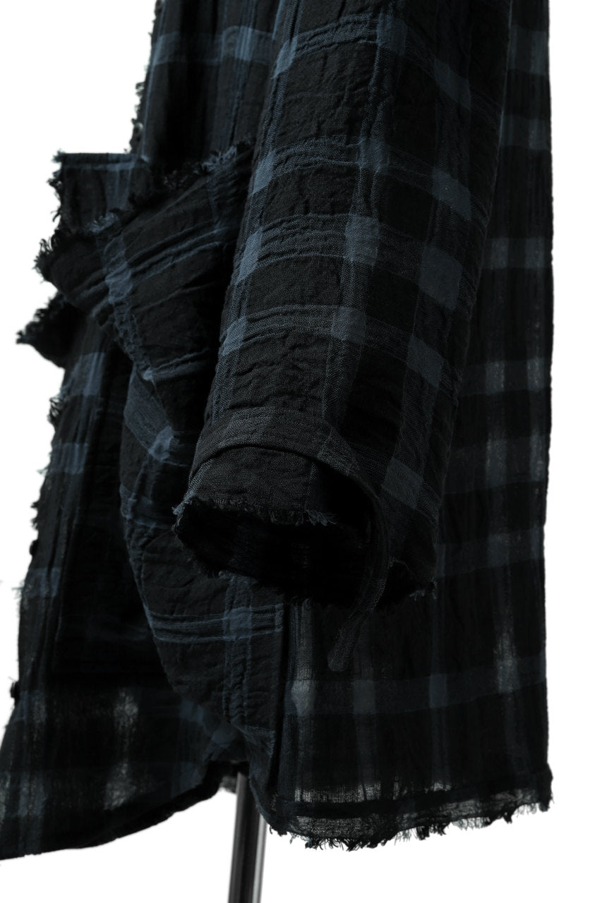 画像をギャラリービューアに読み込む, SOSNOVSKA CELL SORTING LONG SHIRT (PLAID)