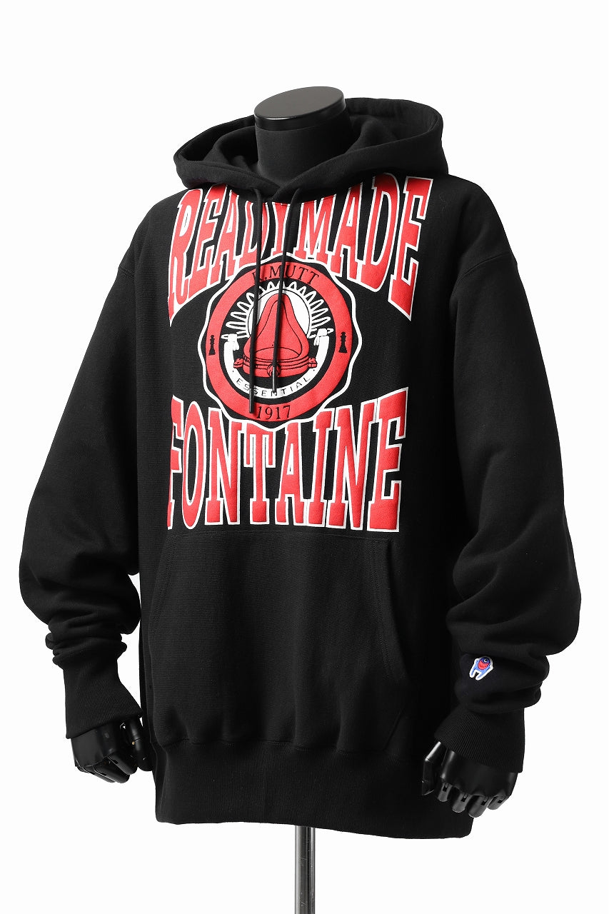 画像をギャラリービューアに読み込む, READYMADE HOODIE R.MUTT (BLACK)