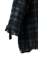 画像をギャラリービューアに読み込む, SOSNOVSKA CELL SORTING LONG SHIRT (PLAID)